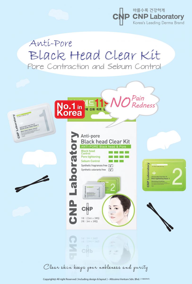 CNP Laboratory AntiPore Blackhead Clear Kit